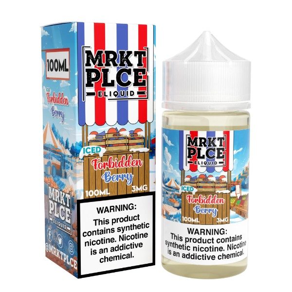 MRKT PLCE Series 100mL- iced forbidden berry