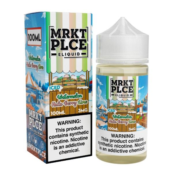 MRKT PLCE Series 100mL- iced watermelon hula berry