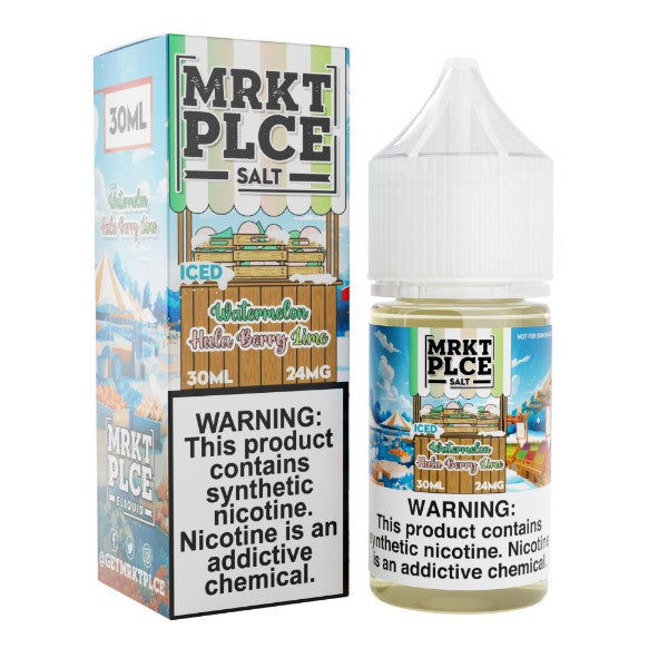 MRKT PLACE salt 30ml - Iced Watermelon hula berry lime