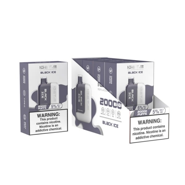 IGET Sun KP20000 Disposable Kit - Black Ice