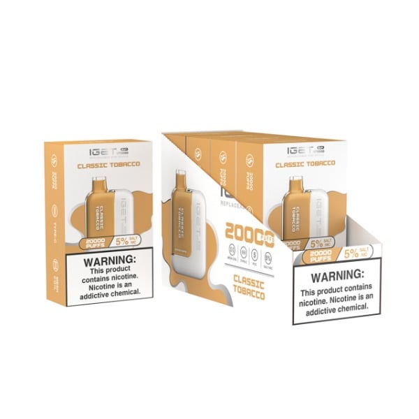 IGET Sun KP20000 Disposable Kit - Classic Tobacco