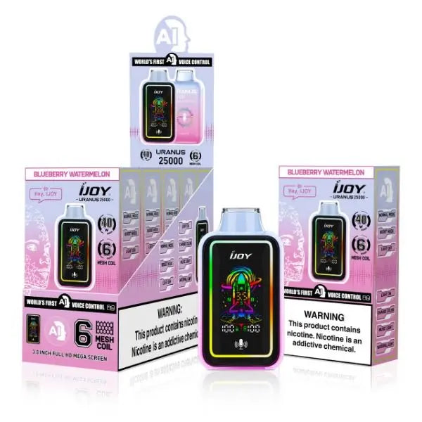 iJoy Uranus 25000 Puffs Disposable Vape 20mL $5.99 eLiquid.com iJoy Uranus 25000 Puffs Disposable Vape 20mL $5.99 eLiquid.com