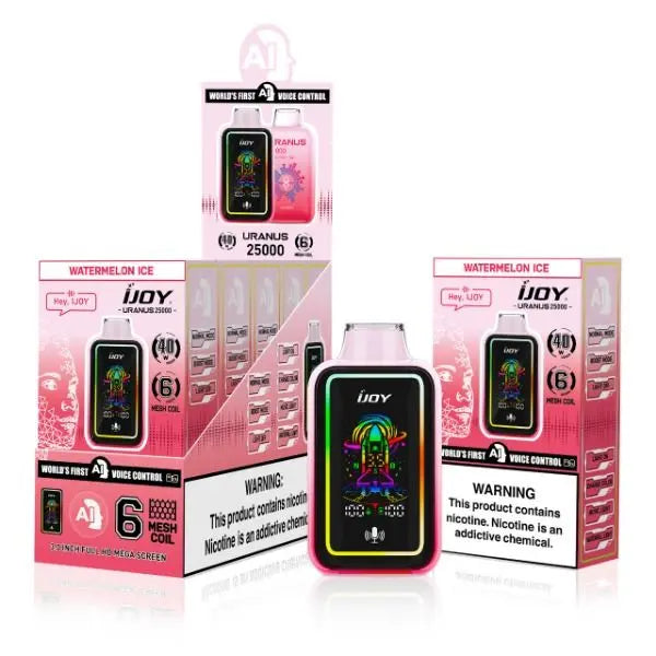 iJoy Uranus 25000 Puffs Disposable Vape 20mL $5.99 eLiquid.com iJoy Uranus 25000 Puffs Disposable Vape 20mL $5.99 eLiquid.com