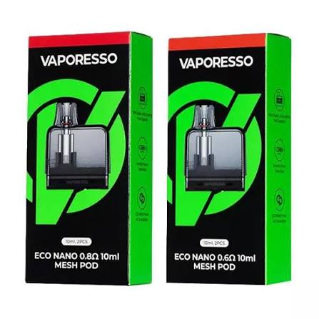 Vaporesso Eco Nano Refillable Replacement Pods 2 Pack