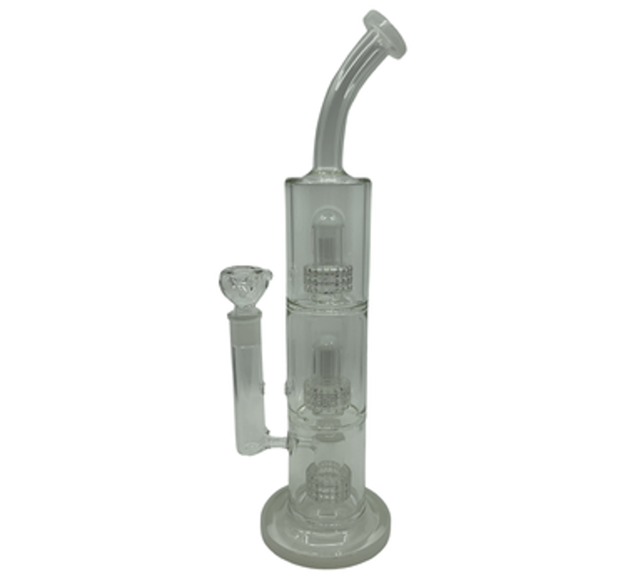 16" Triple Diamond Percolators Glass Water Pipe