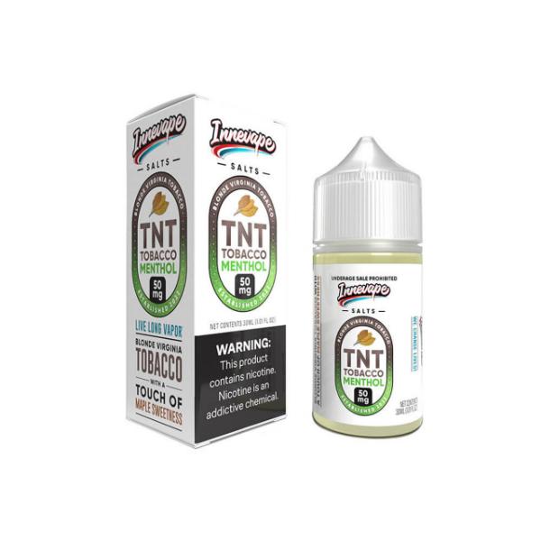 Innevape Salt Series 30mL - 50mg - TNT Tobacco Menthol
