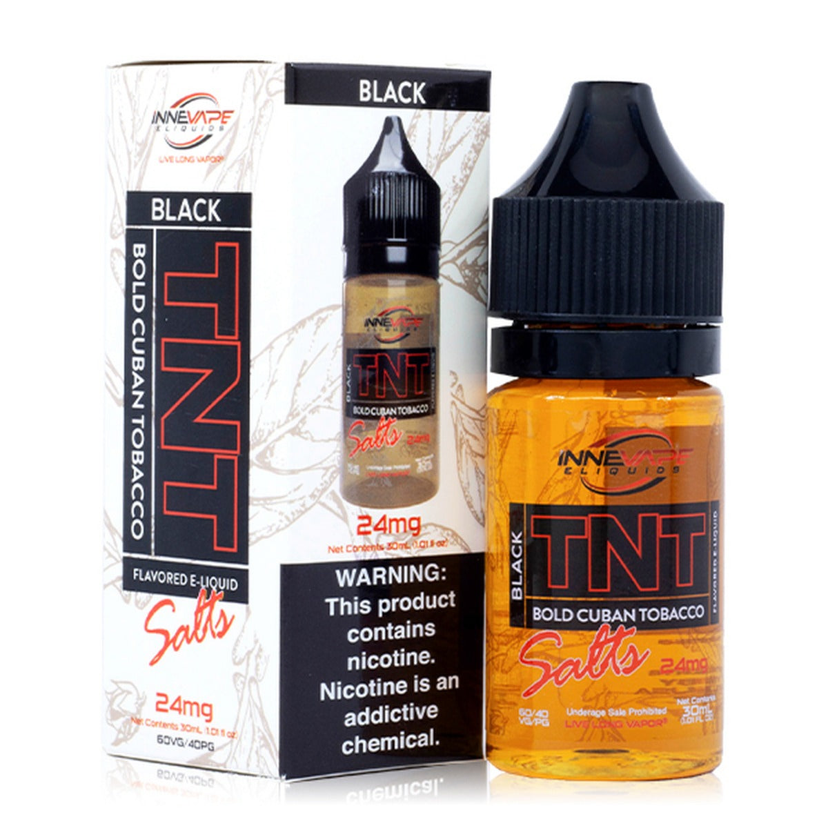 Innevape TNT Salt Series 30mL Vape Juice Best Flavor Black