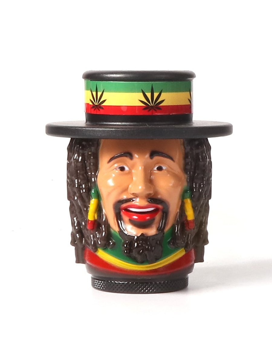 Jamaican Metal Ganja Grinder 3 Part