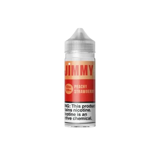 Jimmy the Juice Man 120mL E-Liquid Peachy Strawberry