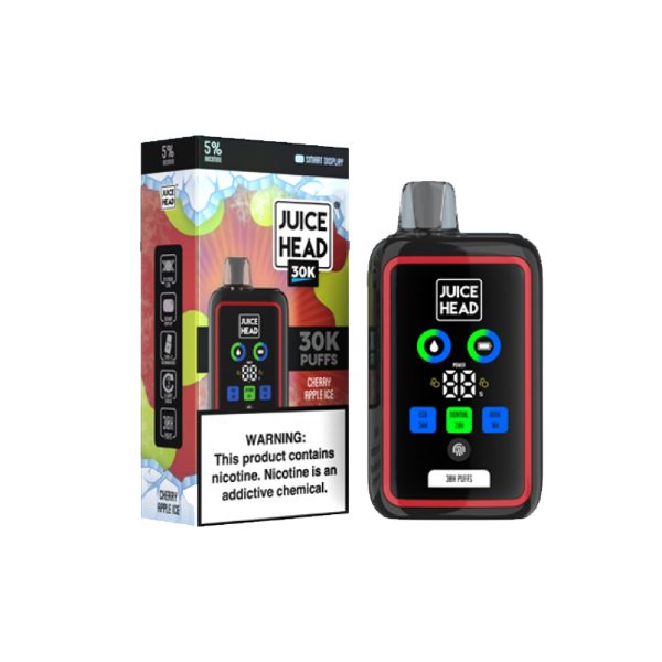 Juice Head 30,000 Puffs Disposable 24mL Cherry Apple Ice