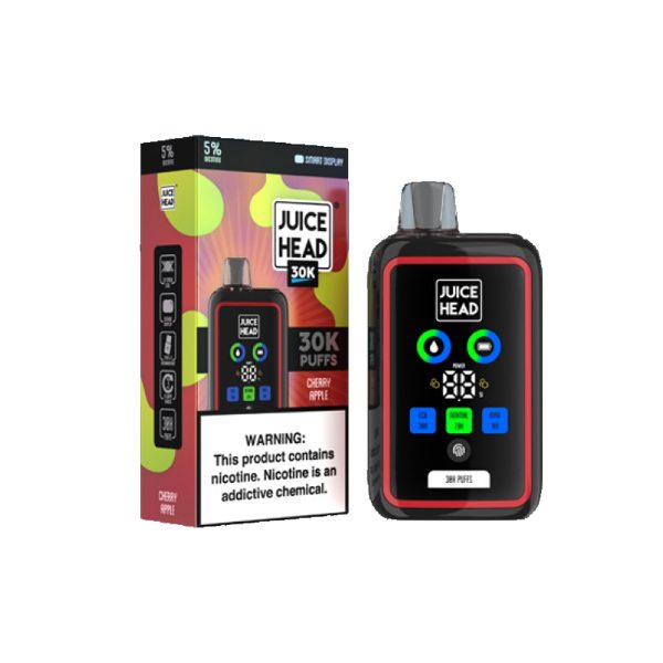 Juice Head 30,000 Puffs Disposable 24mL Cherry Apple
