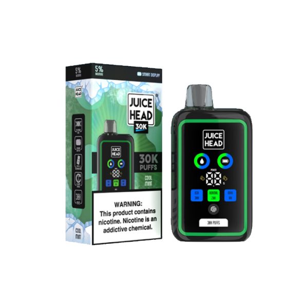 Juice Head 30,000 Puffs Disposable 24mL Cool Mint
