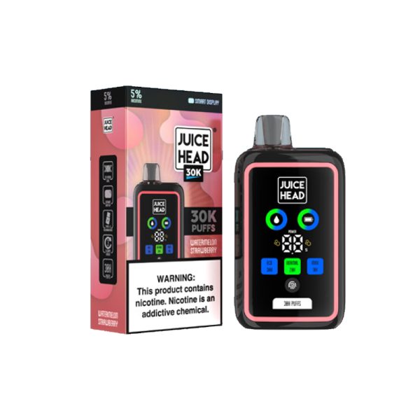 Juice Head 30,000 Puffs Disposable 24mL Watermelon Strawberry