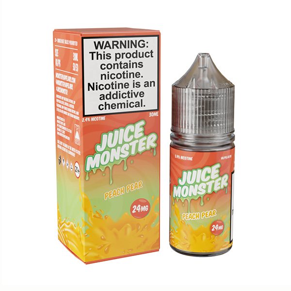 Juice Monster Salts 30mL Peach Pear