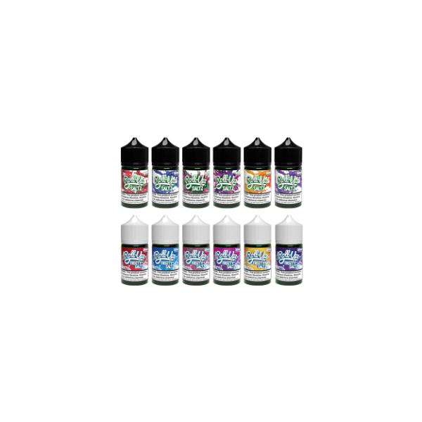 Juice Roll Upz TFN Salt Series 30mL-25mg-Mango Peach