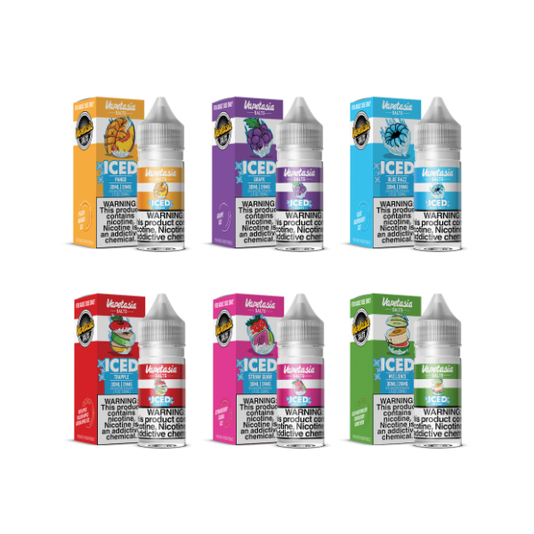 Vapetasia Killer Fruit Iced Salt 30ml for wholesale and bulk pricing from Vape Wholesale USA