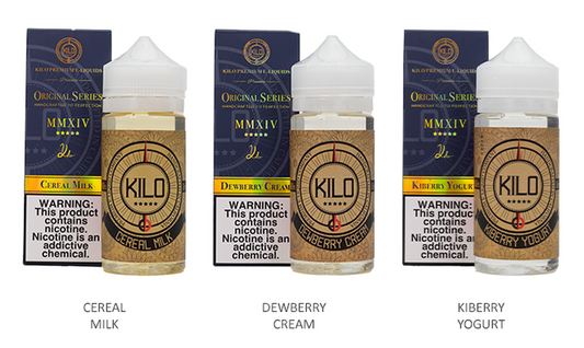Kilo Original Series 100ML Vape Juice Best Flavors
