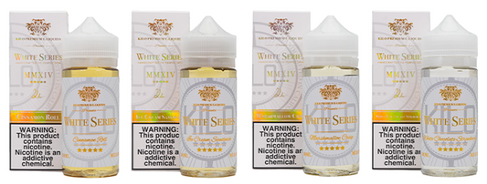 Kilo White Series 100ML Vape Juice Best Flavors