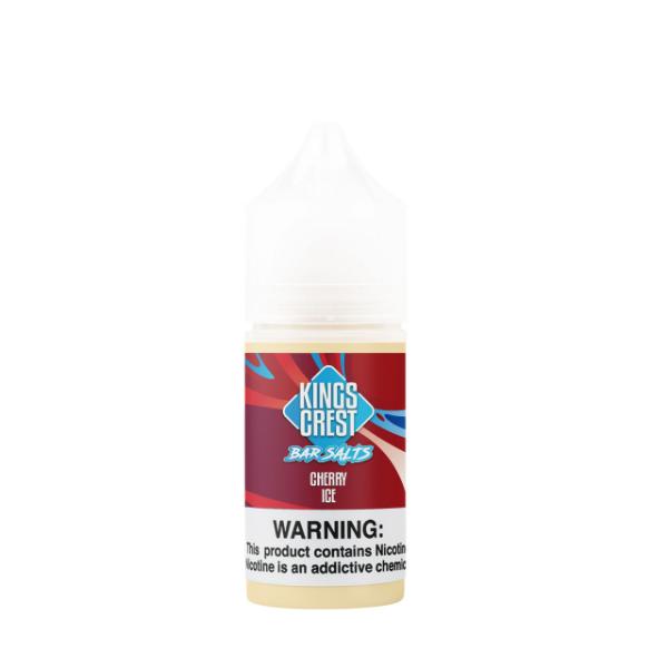 King's Crest Salt 30ML-50mg-Cherry Ice
