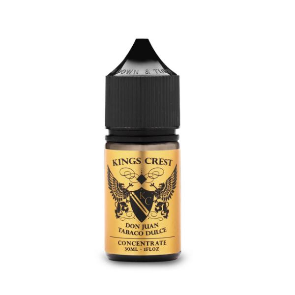 King's Crest Salt 30ML - 50mg - Tabaco Dulce