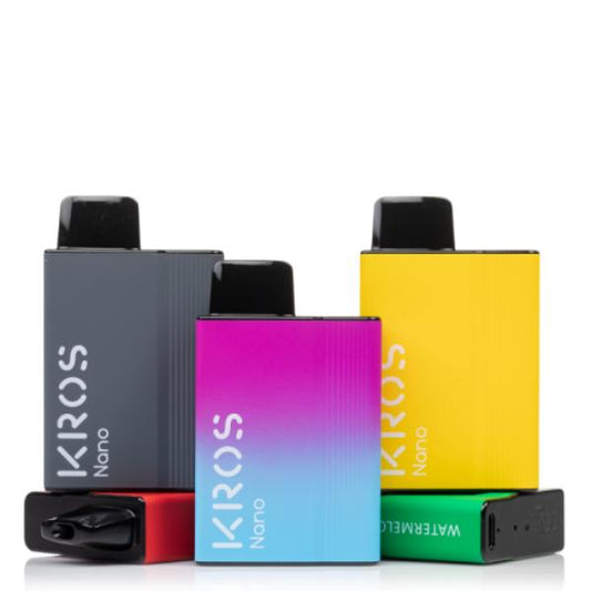 KROS Nano 5000 Puffs Disposable Vape 6 Pack 13mL Best Flavors