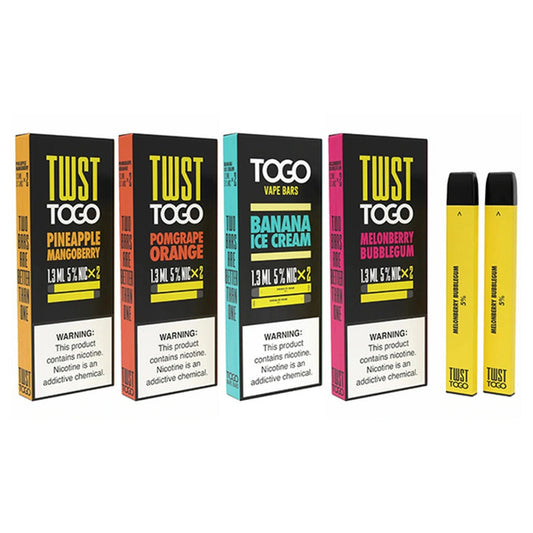 Lemon Twist TWST ToGo Disposable Vape All Flavors