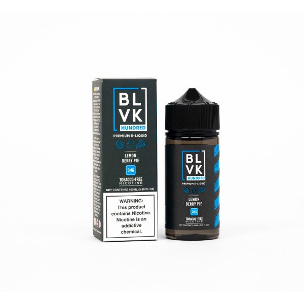 BLVK Tobacco Free Nicotine 100mL- Lemon Berry Pie