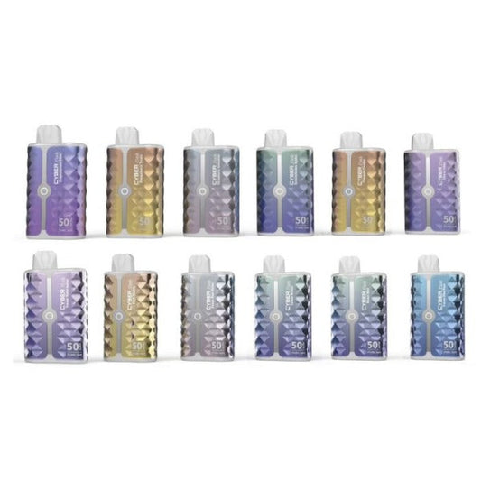 Limitless Mod Co x Flavorforge Cyber Flask 6000 Puffs Disposable Vape 8mL Best Flavors