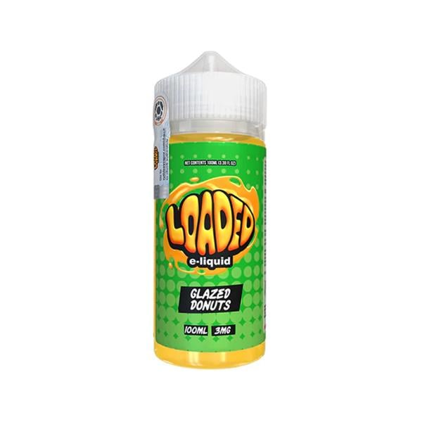 Loaded Series E-Liquid 100mL-Glazed Donut-6mg