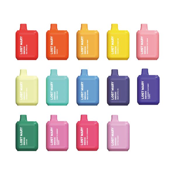 Lost Mary BM5000 Single Disposable for wholesale and bulk pricing from Vape Wholesale USA