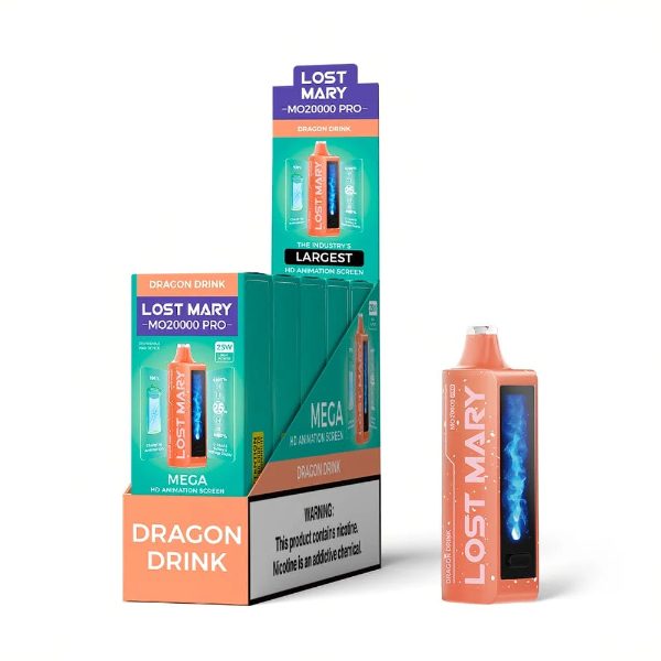 Lost Mary MO20000 PRO Recharge Disposable Vape Dragon Drink