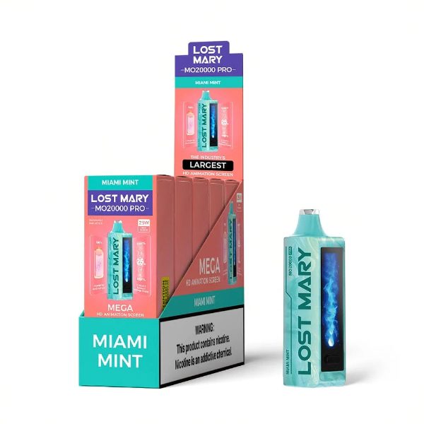 Lost Mary MO20000 PRO Recharge Disposable Vape Miami Mint