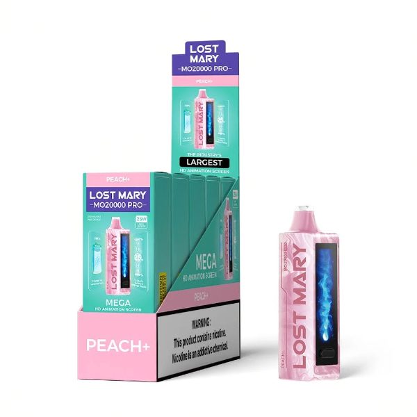 Lost Mary MO20000 PRO Recharge Disposable Vape Peach+