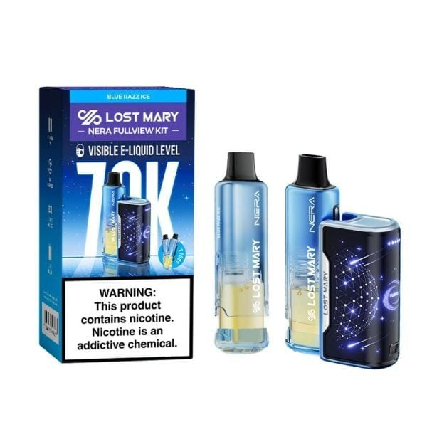 Lost Mary Nera 70K Disposable Blue Razz Ice