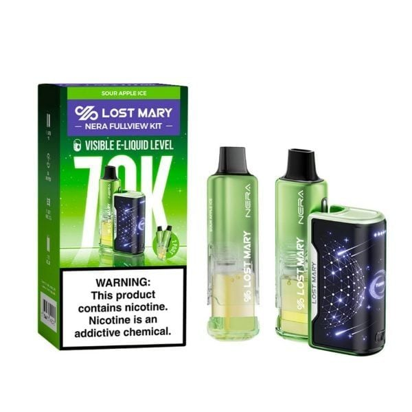 Lost Mary Nera 70K Disposable Sour Apple Ice