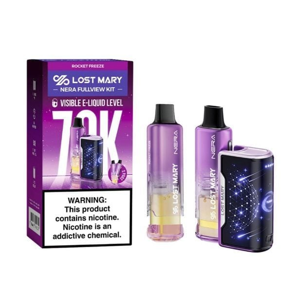Lost Mary Nera 70K Disposable Rocket Freeze