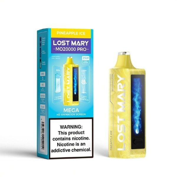Lost Mary MO20000 PRO Rechargeable Vape - Pineapple ice