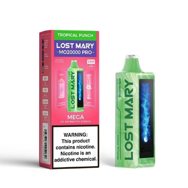 Lost Mary MO20000 PRO Rechargeable Vape - Tropical Punch