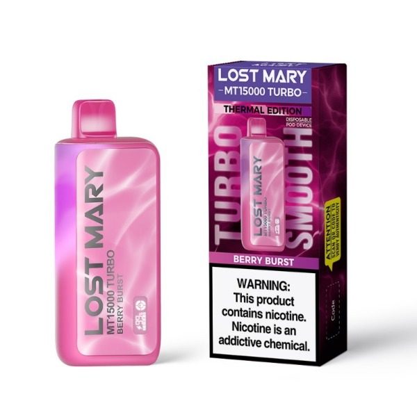 Lost Mary MT15000 Turbo Thermal Edition Rechargeable Vape - Berry Burst