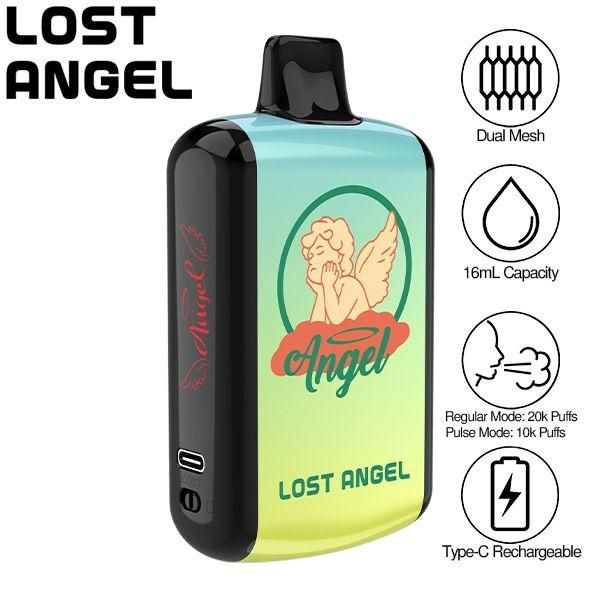 Best Deal Best Deal Lost Angel Pro Max 20K Rechargeable Vape 16mL - Pineapple Coconut Ice