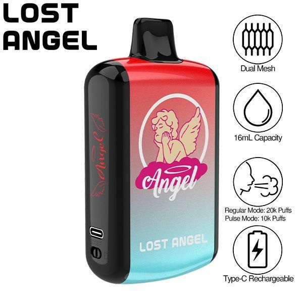 Best Deal Best Deal Lost Angel Pro Max 20K Rechargeable Vape 16mL - Strazz