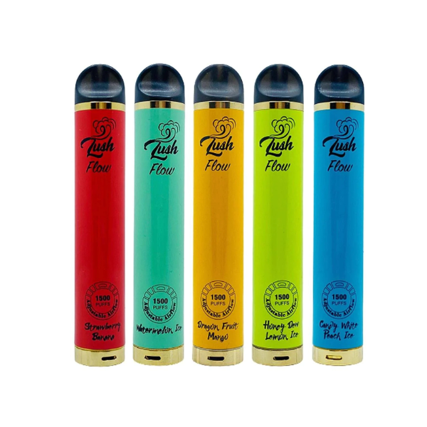 Lush Flow 1500 Puffs Single Disposable Best Flavors