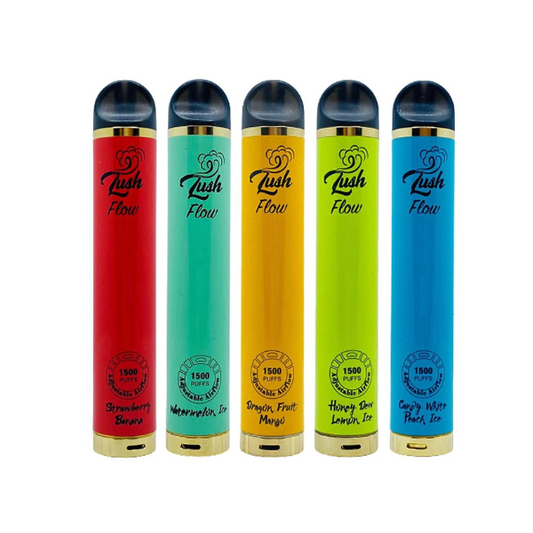 Lush Flow 1500 Puffs Single Disposable Best Flavors