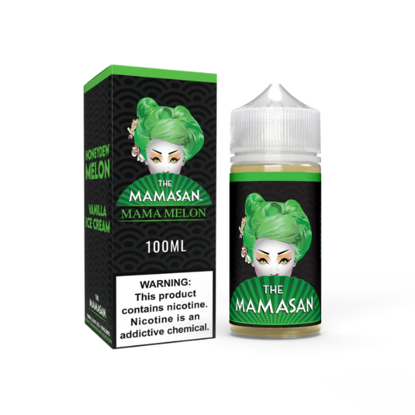 The Mamasan Series 100ML - 0mg - Mama Melon