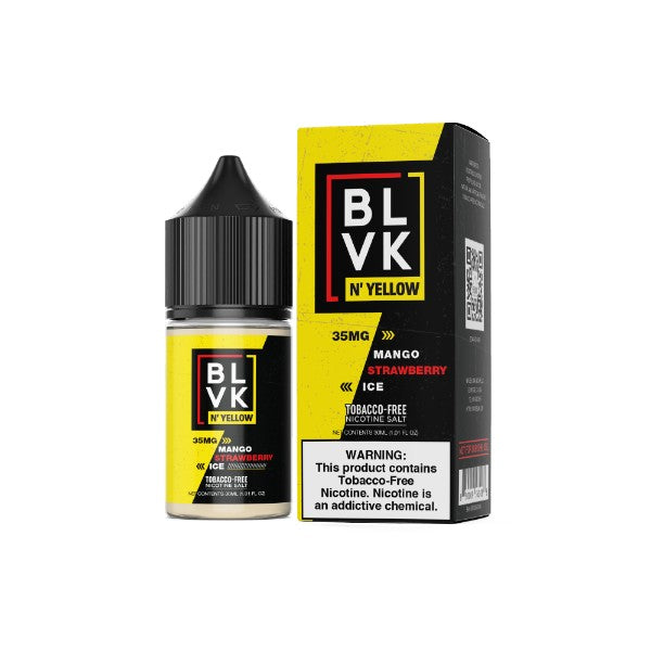 BLVK N’ Yellow Salt Series 30mL- Mango Strawberry ice