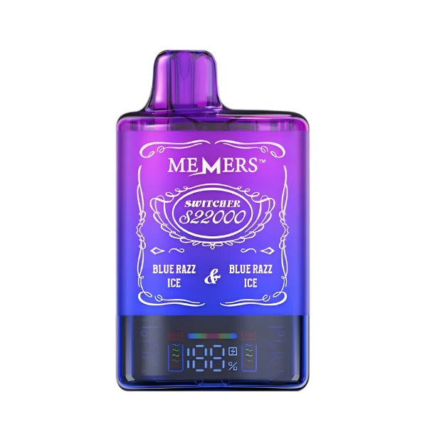 Memers Switcher S22000 Rechargeable Disposable - Blue Razz Ice