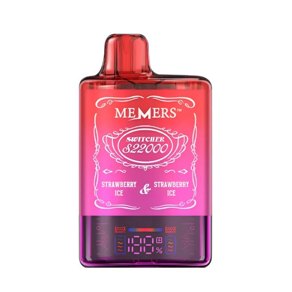 Memers Switcher S22000 Rechargeable Disposable - Strawberry Ice