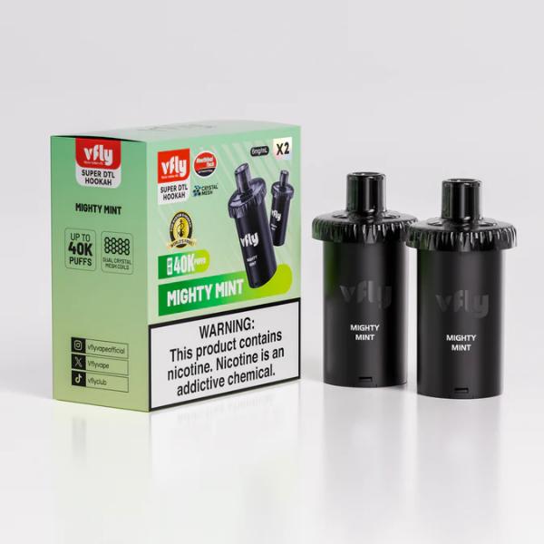 VFLY Super DTL Hookah 40K Disposable E-Hookah POD (2 Count)