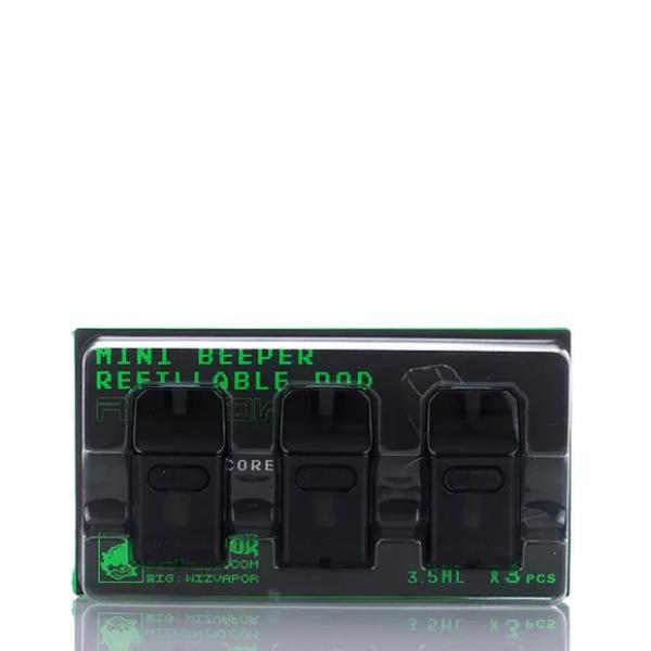 WIZVAPOR Mini Beeper 2.0 Replacement Pods - Pack of 3