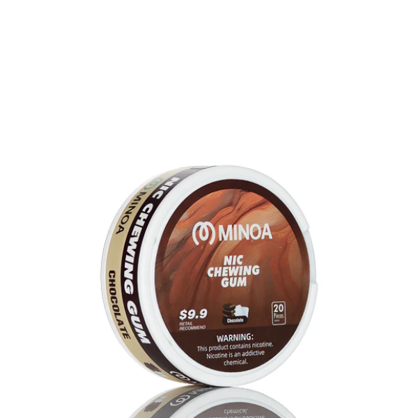 Minoa Nicotine Gum - Pack of 20 - Chocolate 6mg